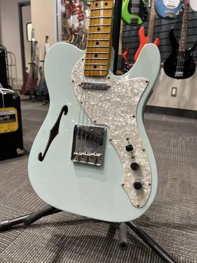 Fender - 1969 Telecaster Thinline Journeyman Relic - Aged Sonic Blue